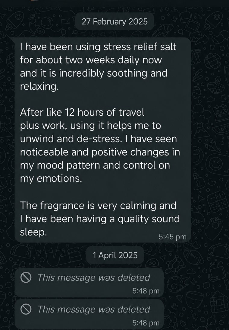 Message from a client